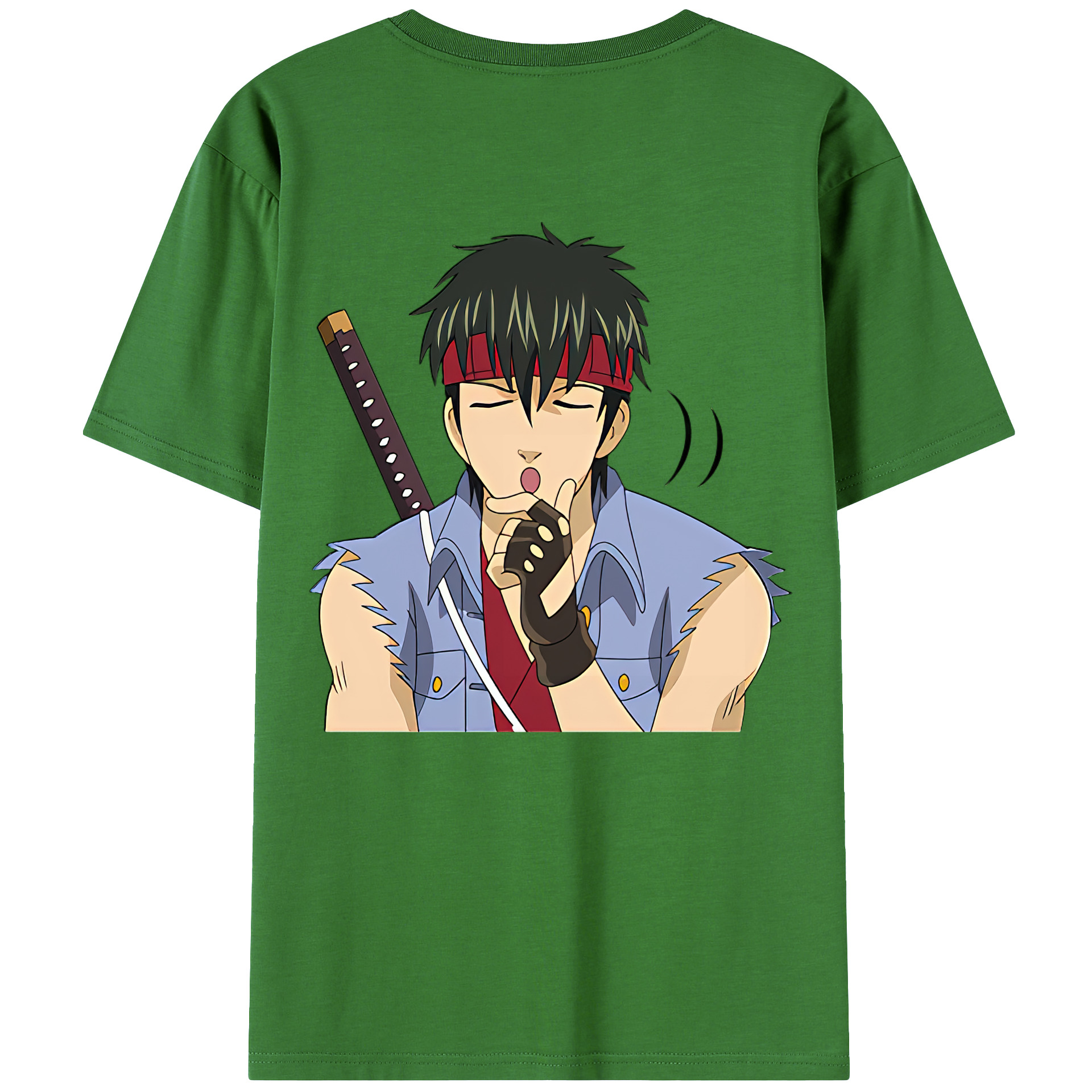 （画像用） ぎんたま 坂田銀時（さかたぎんとき） 神楽 志村新八（しむら しんぱち） GINTAMA Sakata Gintoki Kagura Shimura Shinpachi レディース半袖Tシャツ(バックプリント)